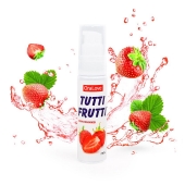 Гель-смазка Tutti-frutti с земляничным вкусом - 30 гр. - Биоритм - купить с доставкой в Балашихе