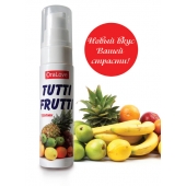 Гель-смазка Tutti-frutti со вкусом тропических фруктов - 30 гр. - Биоритм - купить с доставкой в Балашихе