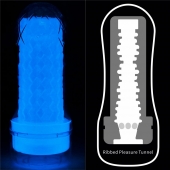 Светящийся в темноте мастурбатор Lumino Play Masturbator Ribbed - Lovetoy - в Балашихе купить с доставкой
