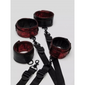 Изысканный набор фиксаций на кровати Reversible Under Mattress Restraint Set - Fifty Shades of Grey - купить с доставкой в Балашихе