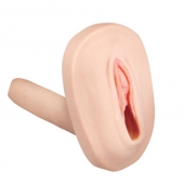 Мастурбатор-вагина с вибрацией и выносным пультом управления REALSTUFF SMOOTH   BALD - Dream Toys - в Балашихе купить с доставкой