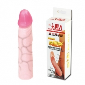 Удлиняющая насадка на пенис Deep Love - 21,5 см. - Baile - в Балашихе купить с доставкой