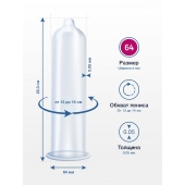 Презервативы MY.SIZE размер 64 - 10 шт. - My.Size - купить с доставкой в Балашихе