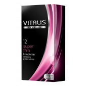Ультратонкие презервативы VITALIS PREMIUM super thin - 12 шт. - Vitalis - купить с доставкой в Балашихе