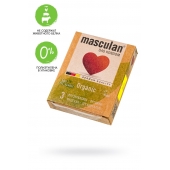 Экологически чистые презервативы Masculan Organic - 3 шт. - Masculan - купить с доставкой в Балашихе