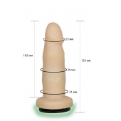 Телесная насадка Harness - 13,3 см. - LOVETOY (А-Полимер) - купить с доставкой в Балашихе