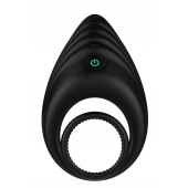 Черное эрекционное виброкольцо Nexus Enhance - Nexus Range - в Балашихе купить с доставкой