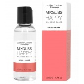 Смазка на силиконовой основе Mixgliss Happy - 50 мл. - Mixgliss - купить с доставкой в Балашихе