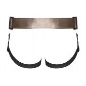 Бронзовый пояс для насадок Curious Harness - Strap-on-me - купить с доставкой в Балашихе