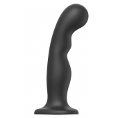 Черная насадка Strap-On-Me Dildo Plug P G size XXL - Strap-on-me - купить с доставкой в Балашихе