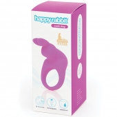 Фиолетовое эрекционное виброкольцо Happy Rabbit Rechargeable Rabbit Cock Ring - Happy Rabbit - в Балашихе купить с доставкой