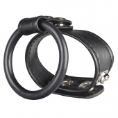 Двойное кольцо выносливости на пенис DUAL STAMINA RING - BlueLine - в Балашихе купить с доставкой