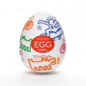 Мастурбатор-яйцо Keith Haring EGG STREET - Tenga - в Балашихе купить с доставкой
