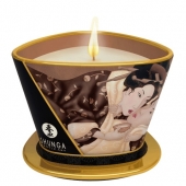 Массажная свеча Intoxicatin Chocolate с ароматом шоколада - 170 мл. - Shunga - купить с доставкой в Балашихе