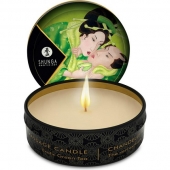 Массажная свеча Exotic Green Tea с ароматом зелёного чая - 30 мл. - Shunga - купить с доставкой в Балашихе