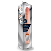 Телесная насадка на пенис 10 Inch Cock Sheath Extender - 25 см. - Blush Novelties - в Балашихе купить с доставкой
