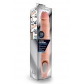 Телесная насадка на пенис 11.5 Inch Cock Sheath Penis Extender - 29,2 см. - Blush Novelties - в Балашихе купить с доставкой
