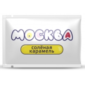 Универсальная смазка с ароматом солёной карамели  Москва Вкусная  - 10 мл. - Москва - купить с доставкой в Балашихе