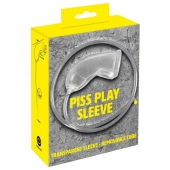 Прозрачная насадка на пенис Piss Play Sleeve для игр с мочеиспусканием - Orion - купить с доставкой в Балашихе