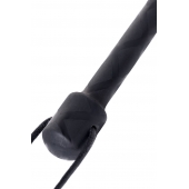 Чёрный стек с фигуркой леопарда на наконечнике - 21 см. - ToyFa - купить с доставкой в Балашихе