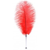 Красное страусовое пёрышко - ToyFa - купить с доставкой в Балашихе