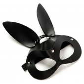 Черная маска  Зайка  с длинными ушками - Crazy Handmade - купить с доставкой в Балашихе