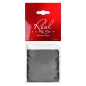 Черный кожаный кондомхолдер Notabu - Notabu - купить с доставкой в Балашихе