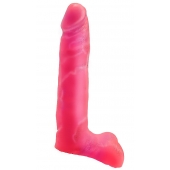 Розовая насадка-фаллос для трусиков Harness - 16,5 см. - LOVETOY (А-Полимер) - купить с доставкой в Балашихе