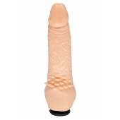 Телесная насадка-фаллос с шипами для массажа клитора - 17,8 см. - LOVETOY (А-Полимер) - купить с доставкой в Балашихе