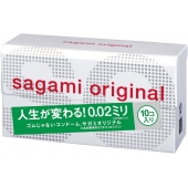 Ультратонкие презервативы Sagami Original 0.02 - 10 шт. - Sagami - купить с доставкой в Балашихе