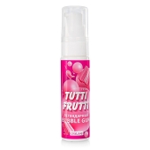 Интимный гель на водной основе Tutti-Frutti Bubble Gum - 30 гр. - Биоритм - купить с доставкой в Балашихе