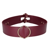 Бордовый ремень Halo Waist Belt - размер L-XL - Shots Media BV - купить с доставкой в Балашихе