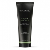 Массажный легкий крем WICKED Sage plus Sea Salt - 120 мл. - Wicked - купить с доставкой в Балашихе