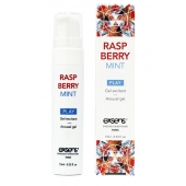 Возбуждающий гель Raspberry Mint с ароматом малины и мяты - 15 мл. - Exsens - купить с доставкой в Балашихе