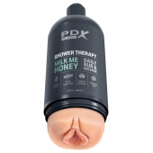 Телесный мастурбатор-вагина Shower Therapy Milk Me Honey - Pipedream - в Балашихе купить с доставкой