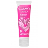 Возбуждающий гель на водно-силиконовой основе Cosmo Vibro с ароматом земляники - 50 гр. - Биоритм - купить с доставкой в Балашихе