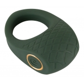 Зеленое эрекционное виброкольцо Luxurious Vibro Cock Ring - Orion - в Балашихе купить с доставкой