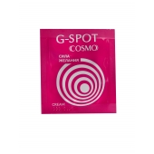 Стимулирующий интимный крем для женщин Cosmo G-spot - 2 гр. - Биоритм - купить с доставкой в Балашихе