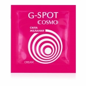Стимулирующий интимный крем для женщин Cosmo G-spot - 2 гр. - Биоритм - купить с доставкой в Балашихе
