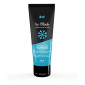 Лубрикант на водной основе Ice Black с ледяным эффектом - 50 мл. - INTT - купить с доставкой в Балашихе