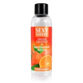 Массажное масло Sexy Sweet Fresh Orange с ароматом апельсина и феромонами - 75 мл. - Биоритм - купить с доставкой в Балашихе