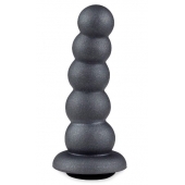 Серая насадка-ёлочка PLATINUM 4,5’’ - 12,5 см. - LOVETOY (А-Полимер) - купить с доставкой в Балашихе