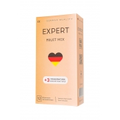 Ароматизированные презервативы EXPERT Fruit Mix - 12 шт.(+3 в подарок) - Expert - купить с доставкой в Балашихе