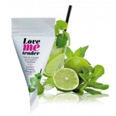 Съедобное согревающее массажное масло Love Me Tender Mojito с ароматом мохито - 10 мл. - Love to Love - купить с доставкой в Балашихе