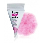 Съедобное согревающее массажное масло Love Me Tender Cotton Candy с ароматом сладкой ваты - 10 мл. - Love to Love - купить с доставкой в Балашихе