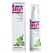 Съедобное согревающее массажное масло Love Me Tender Mojito с ароматом мохито - 100 мл. - Love to Love - купить с доставкой в Балашихе