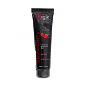Интимный гель на водной основе Lube Tube Strawberry с клубничным вкусом - 100 мл. - ORGIE - купить с доставкой в Балашихе