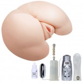 Вибрирующий мастурбатор-попка с ротацией и пультом управления - Baile - в Балашихе купить с доставкой