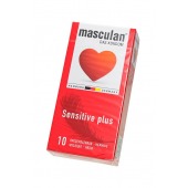 Презервативы Masculan Sensitive plus - 10 шт. - Masculan - купить с доставкой в Балашихе