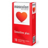Презервативы Masculan Sensitive plus - 10 шт. - Masculan - купить с доставкой в Балашихе